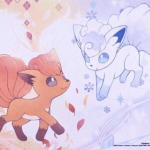 [Light Played] Playmat "Overseas/Vulpix Seasons" [Supply] - [[Light Played] Supply]